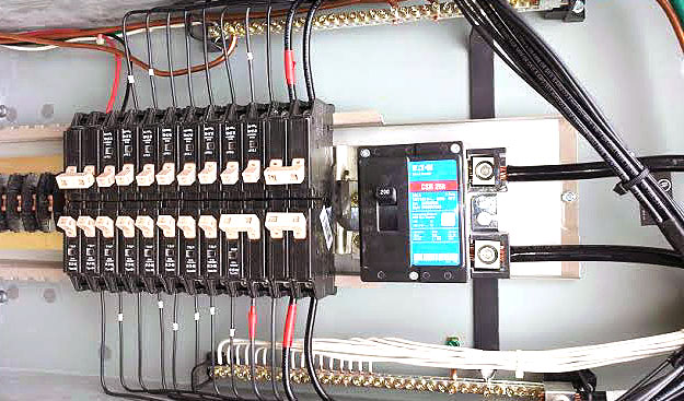 Residential Electrical Breaker panel upgrade in Texas by Pettett Electric