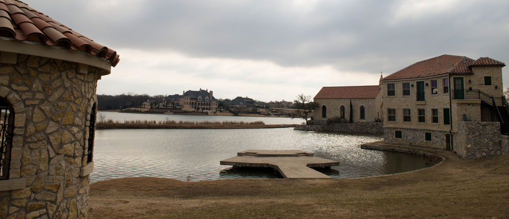 McKinney town lake in McKinney, Texas